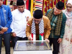 Peletakkan Batu Pertama Pembangunan Masjid Nurul Iman, Ini Kata Bupati Eka Putra