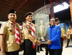 Tutup D’Cafe, Bupati Eka Putra: Pramuka Sangat Baik Diikuti, karena Pramuka Memiki Banyak Manfaat