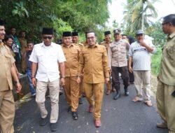 Bupati Eka Putra Resmikan Jalan, Masyarakat Durian Bangko Syukuran
