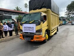 Dua Hari Jelang Pemilu, KPU Tanah Datar Mulai Distribusikan Logistik