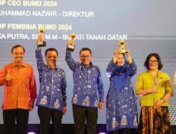 Raih Top BUMD Awards 2024: Bupati Eka Putra, Ini Perdana Untuk BUMD Kita