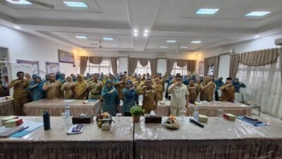 Rakor TP PKK Tanah Datar Bersama OPD, Bupati Eka Putra Tekankan Sinkronisasi Program