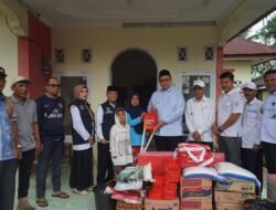 Wakil Bupati Tanah Datar Tinjau Lokasi Kebakaran di Jorong Koto Tangah