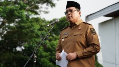 Wakil Bupati Ahmad Fadly Pimpin Apel Gabungan ASN Pemkab Tanah Datar Pasca Pelantikan