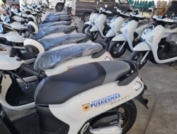 Tak Lagi Hanya Andalkan Ambulans, Puskesmas di Tanah Datar Dapat Motor Baru