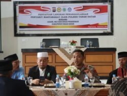 Polres Tanah Datar Gelar Penyatuan Langkah Penanggulangan Penyakit Masyarakat