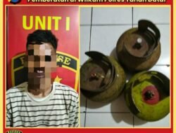 Polisi Tangkap Pencuri Tabung Gas dan Bawang di Bukik Gombak Tanah Datar