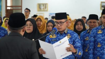 Bupati Eka Putra Lantik 37 Pejabat Manajerial, Pelantikan Perdana di Periode Kedua Kepemimpinannya