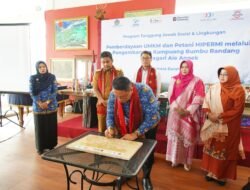 Nagari Aie Angek Diresmikan Sebagai Kampung Bumbu Randang