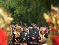 Bupati Dan Wabup Tanah Datar Ikuti Prosesi Adat Datang Dianta Pai Balapeh