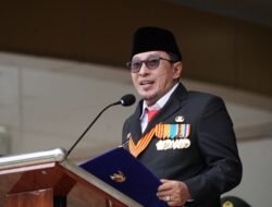 Jadi Inspektur Upacara Harkirnas, Bupati Eka Putra Bacakan Sambutan Menteri Kominfo dan Digital