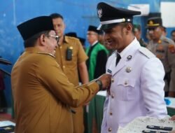 Bupati Eka Putra Lantik Marta Arigo Sebagai Wali Nagari Sungayang Antar Waktu