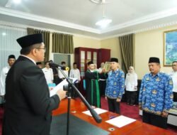 Lantik Pejabat Manajerial, Wabup Ahmad Fadly Ingatkan Pejabat Harus Responsif Terhadap Persoalan Baru