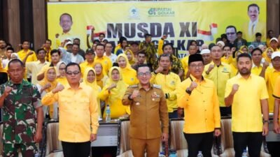 Bupati Eka Putra Ajak Partai Golkar Bersinergi dalam Membangun Tanah Datar