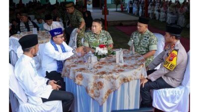 Pangdam XX/Tuanku Imam Bonjol Safari Ramadhan di Tanah Datar, Siap Bantu Pembangunan Jembatan Terdampak Bencana