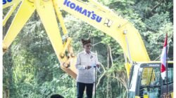 Menteri PU Republik Indonesia Ground Breaking Pembangunan Sabo Dam di Tanah Datar, Upaya Nyata Mitigasi Galodo