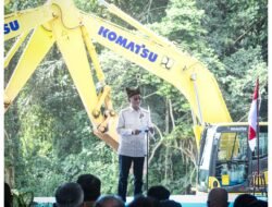Menteri PU Republik Indonesia Ground Breaking Pembangunan Sabo Dam di Tanah Datar, Upaya Nyata Mitigasi Galodo