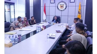 Bupati Tanah Datar terima Paparan Rekayasa Lalu Lintas Dari Dinas Perhubungan Tanah Datar